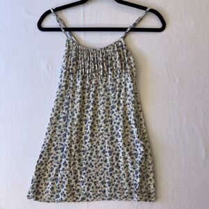 American Eagle Y2K Floral Spaghetti Strap Tank XS Made in Italy